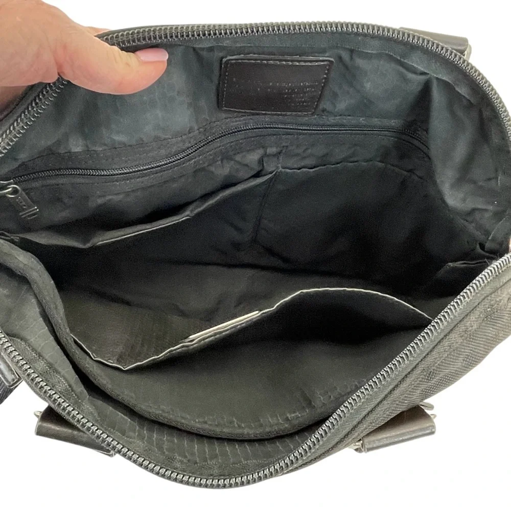 Tumi Organizer Brief Portfolio Brown - Picture 10 of 16